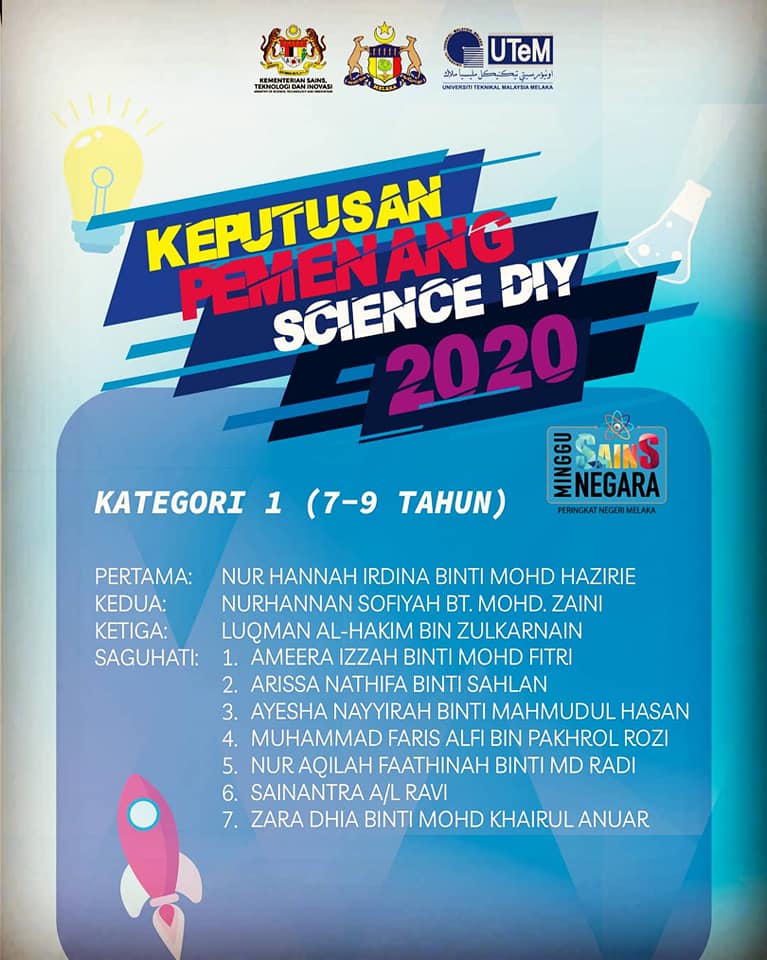 SCIENCE DIY KATEGORI 1