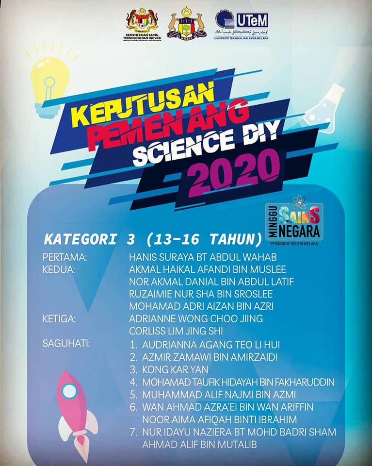 SCIENCE DIY KATEGORI 3