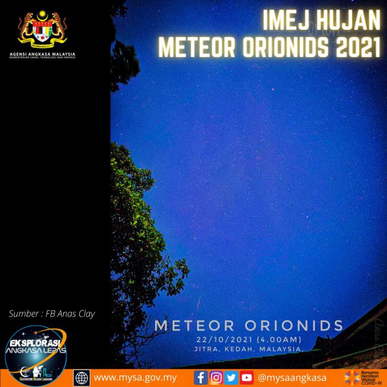 Hujan Meteor Orionids