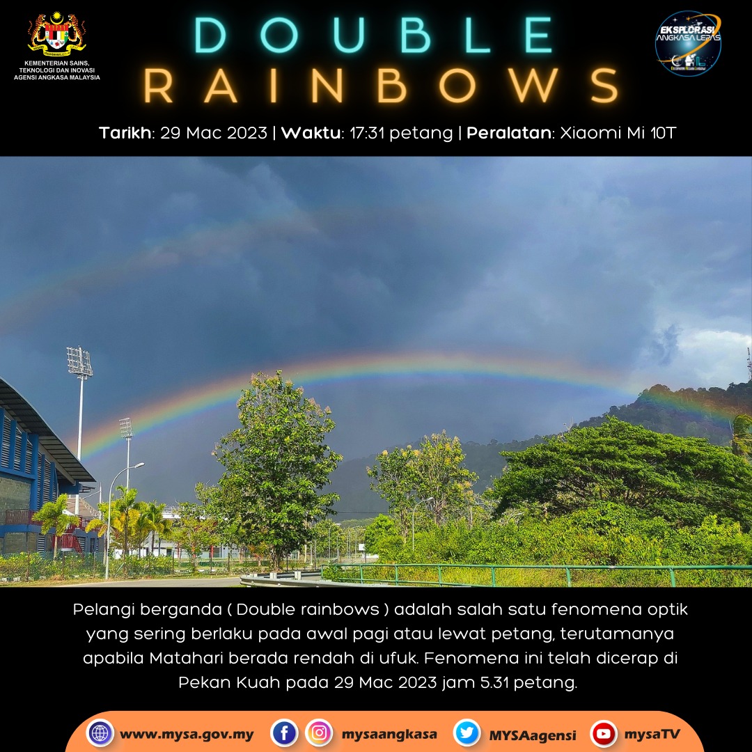 Double Rainbows 29 Mac 2023