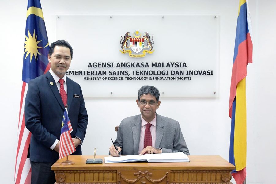 KUNJUNGAN HORMAT PJAYA TINGGI INDIA 25 SEPT 2023