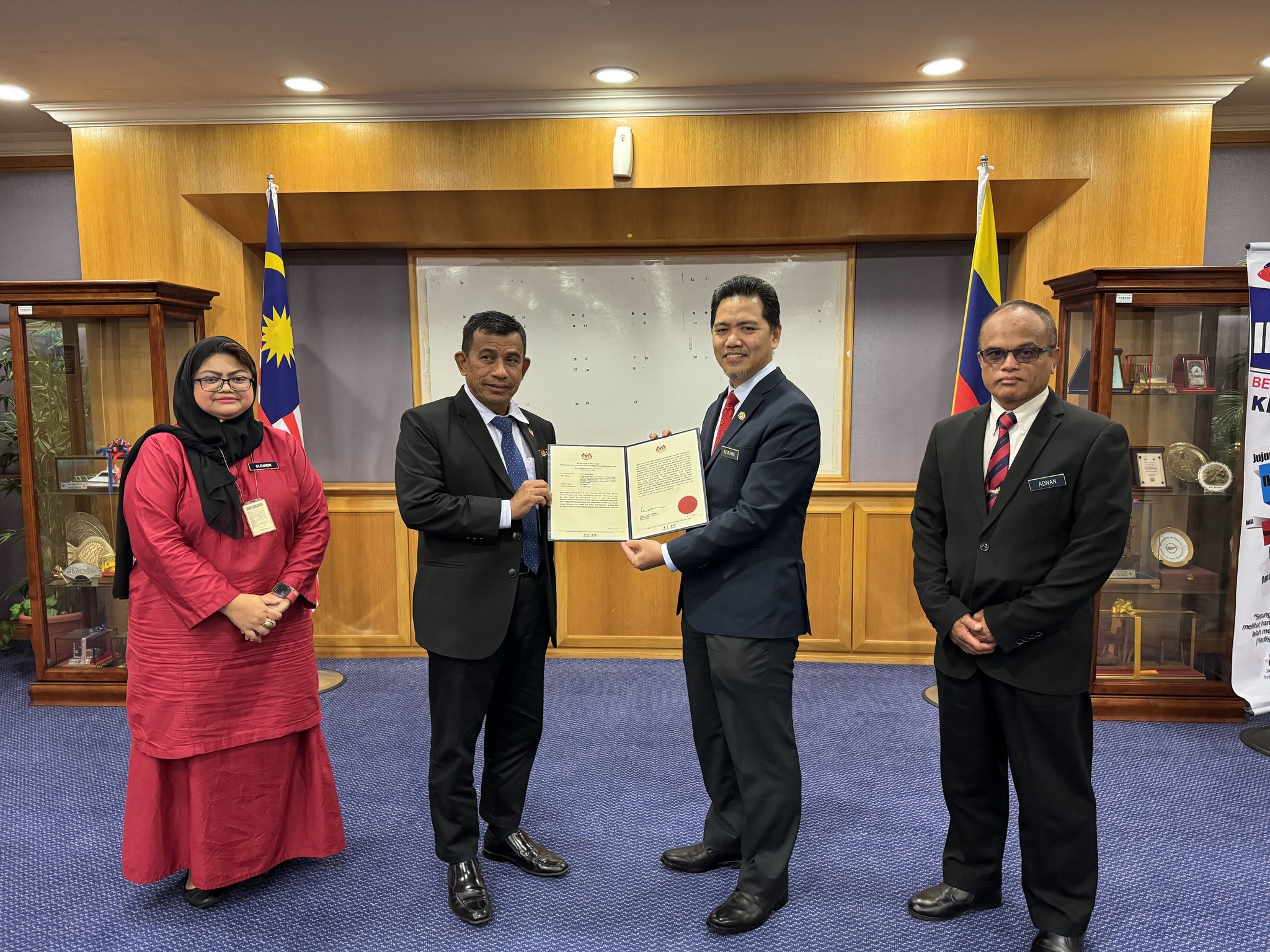 Mesyuarat Jawatankuasa Pemandu (JKP) Projek Kerjasama DOF 5 Dis 2023