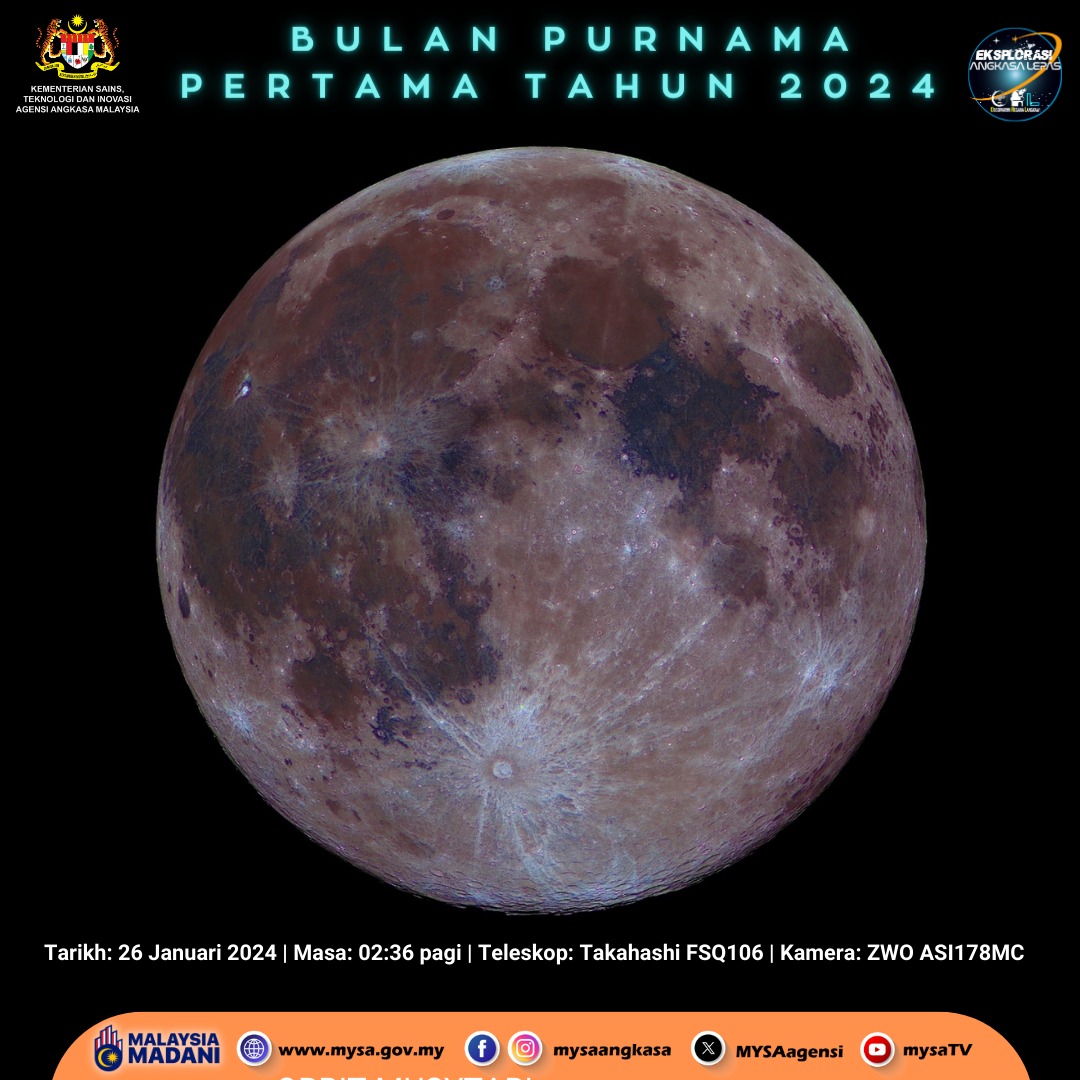 Bulan Purnama pertama 2024