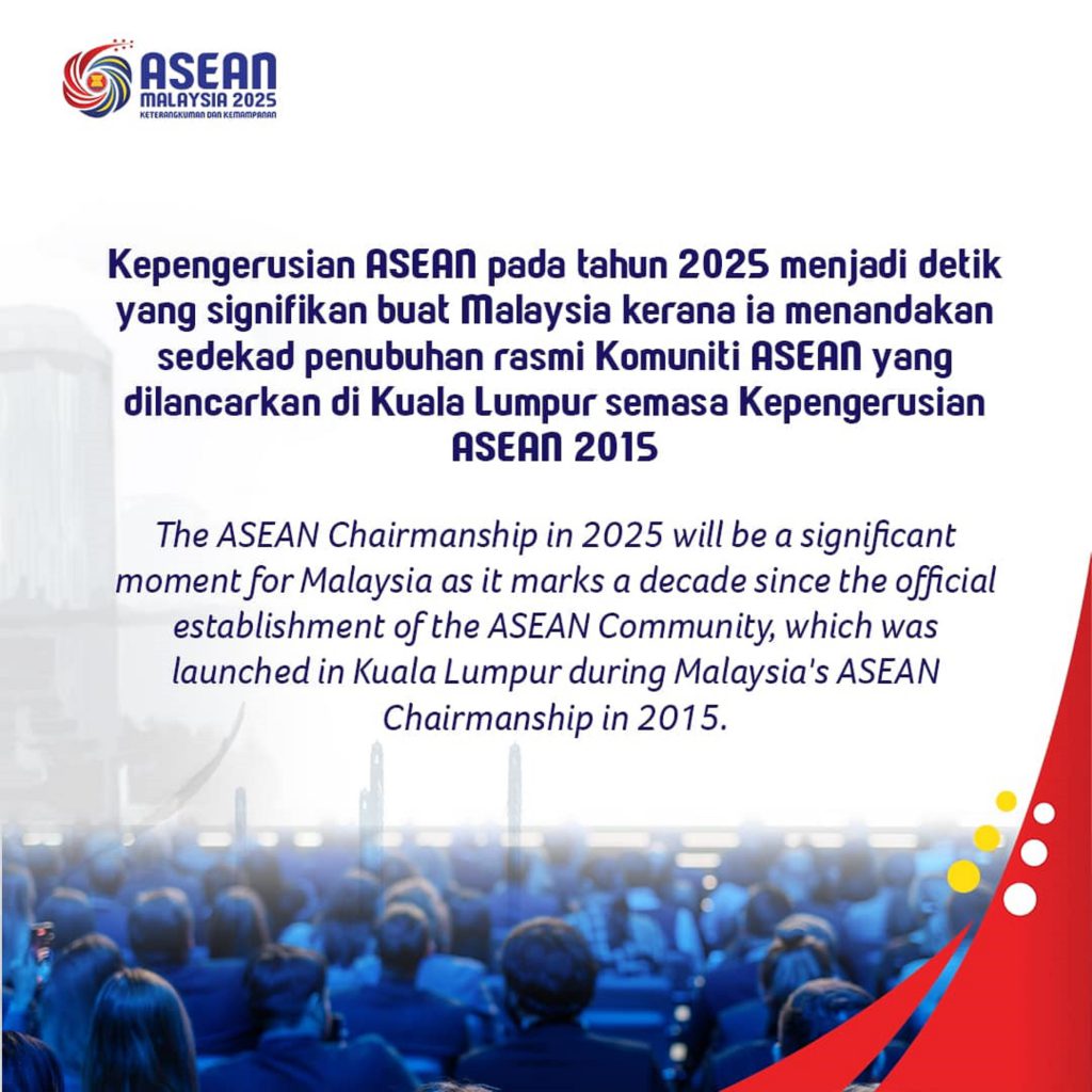 KEPENGERUSIAN ASEAN - MALAYSIA 2025