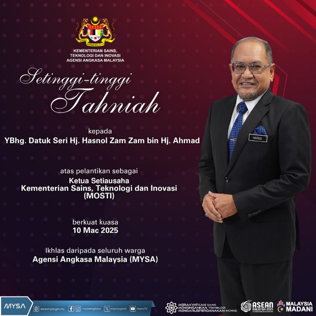 Tahniah KSU MOSTI 2025