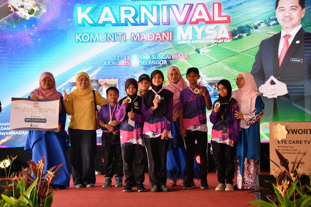TAHNIAH PEMENANG PERTANDINGAN MYSA ROCKET CHALLENGE
