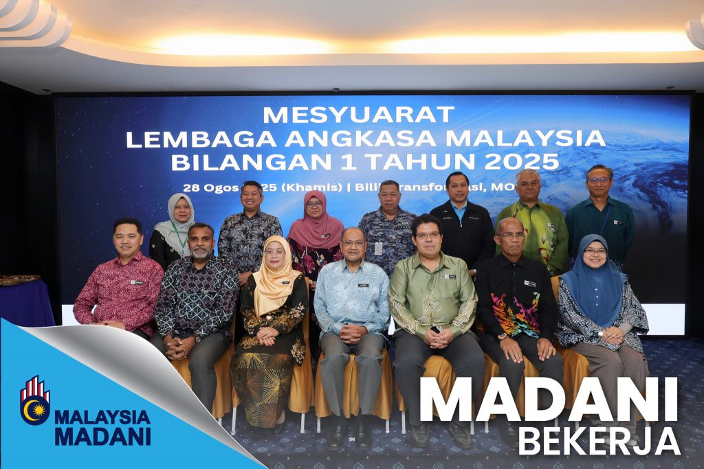 TADBIR URUS DAN KAWAL SELIA AKTIVITI ANGKASA MALAYSIA DIPERKUKUH MELALUI MESYUARAT LEMBAGA ANGKASA MALAYSIA BILANGAN 1 TAHUN 2025