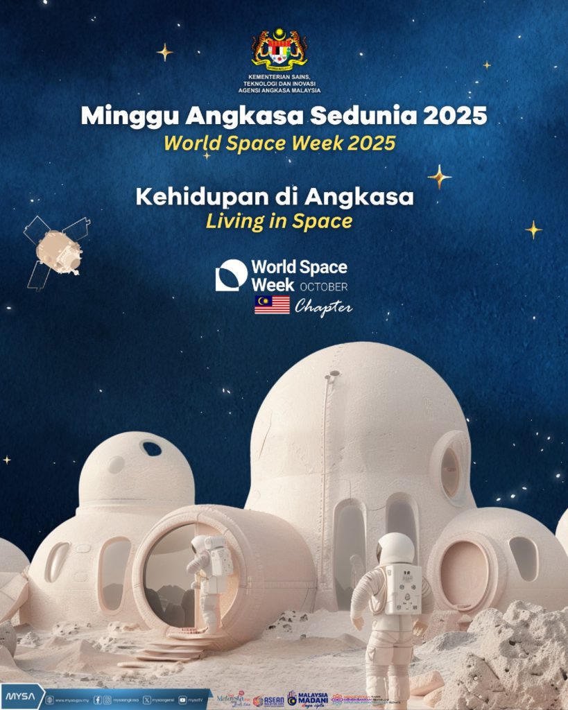 MINGGU ANGKASA SEDUNIA 2025 @ WORLD SPACE WEEK (WSW) 2025