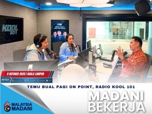 TEMU BUAL PAGI ON POINT DI RADIO KOOL 101 PADA 9 OKTOBER 2025