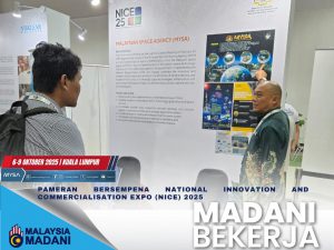 PENYERTAAN MYSA DALAM PAMERAN BERSEMPENA NATIONAL INNOVATION AND COMMERCIALISATION EXPO (NICE) PADA 6-9 OKTOBER 2025