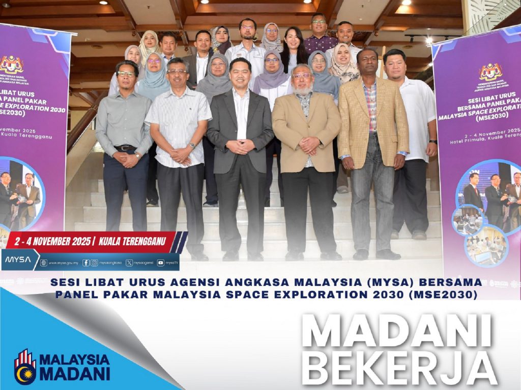 SESI LIBAT URUS MYSA BERSAMA PANEL PAKAR MALAYSIA SPACE EXPLORATION 2030 (MSE2030) PADA 2-4 NOVEMBER 2025
