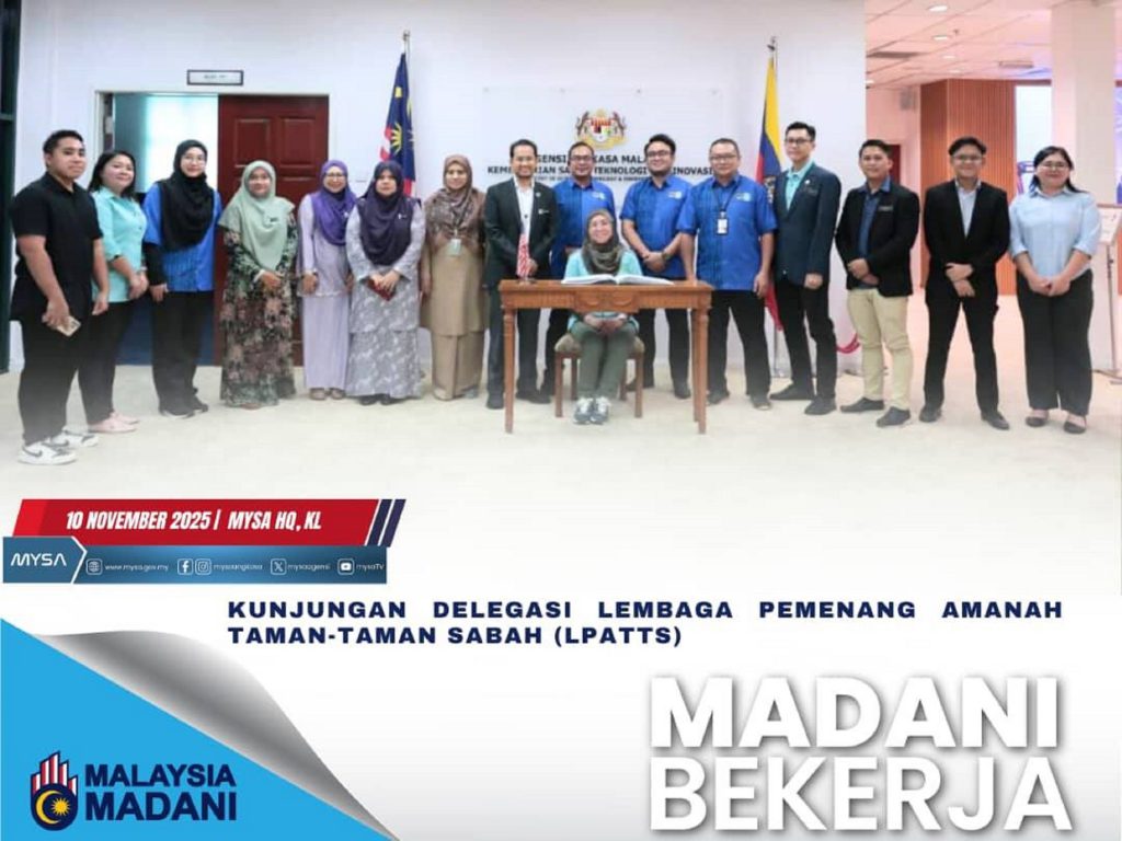 KUNJUNGAN DELEGASI LEMBAGA PEMEGANG AMANAH TAMAN-TAMAN SABAH (LPATTS) KE MYSA PADA 10 NOVEMBER 2025