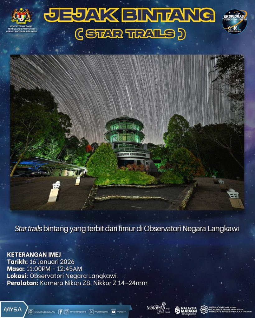 TM JEJAK BINTANG (STAR TRAILS)