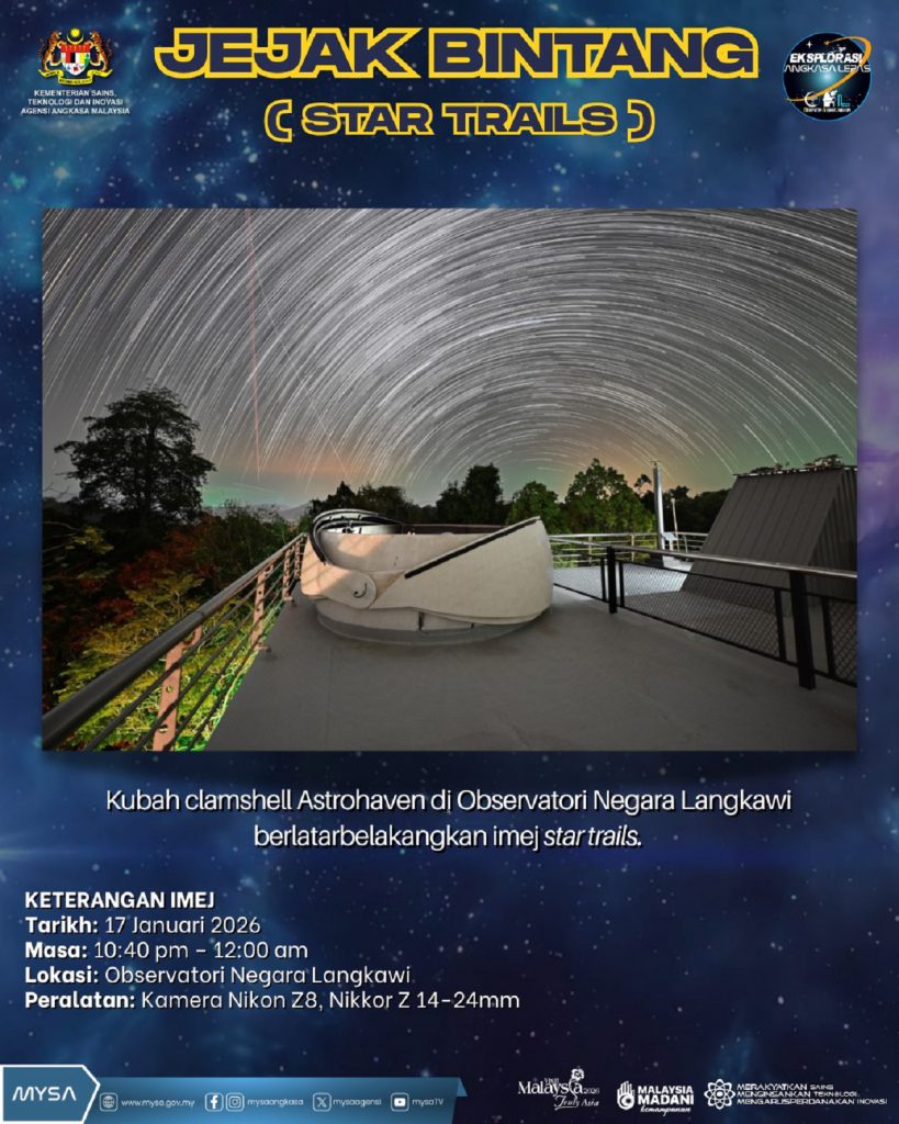 TM A JEJAK BINTANG (STAR TRAILS)