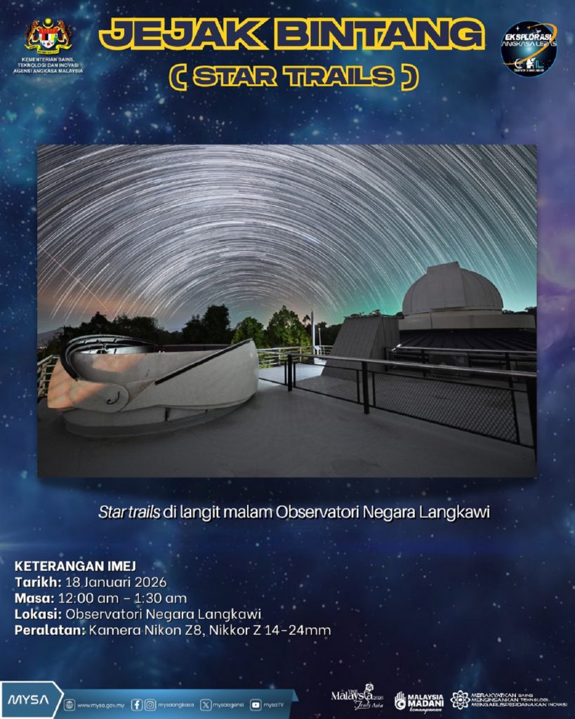 TM B JEJAK BINTANG (STAR TRAILS)