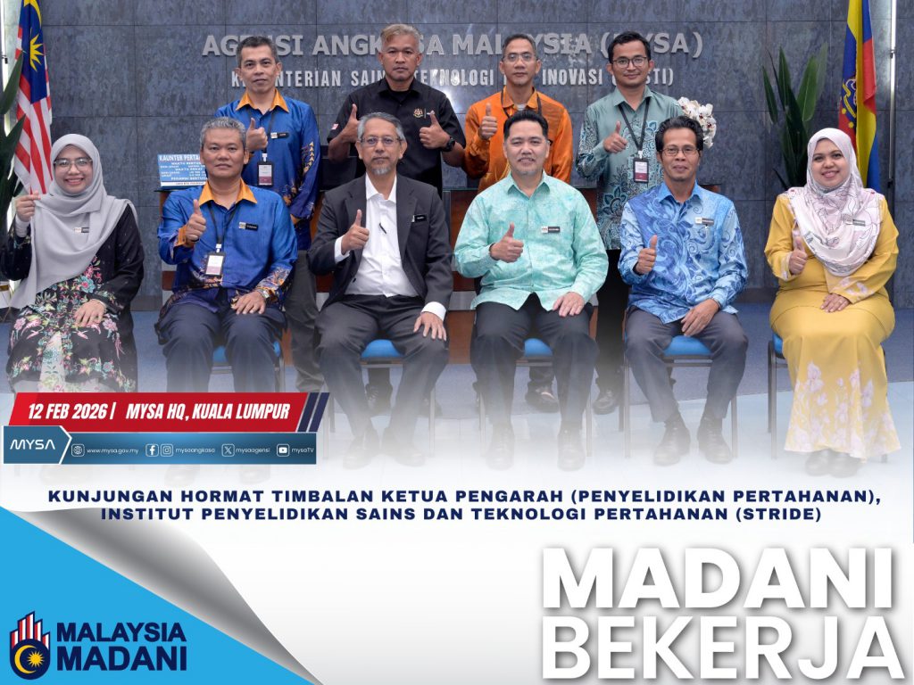 KUNJUNGAN HORMAT DELEGASI INSTITUT PENYELIDIKAN SAINS DAN TEKNOLOGI PERTAHANAN (STRIDE) PADA 12 FEBRUARI 2026