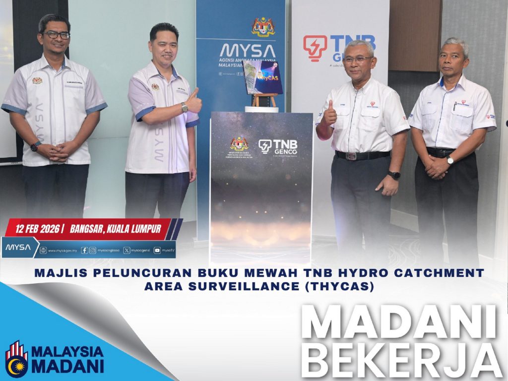 MAJLIS PELUNCURAN BUKU MEWAH TNB HYDRO CATCHMENT AREA SURVEILLANCE (THYCAS) PADA 12 FEBRUARI 2026