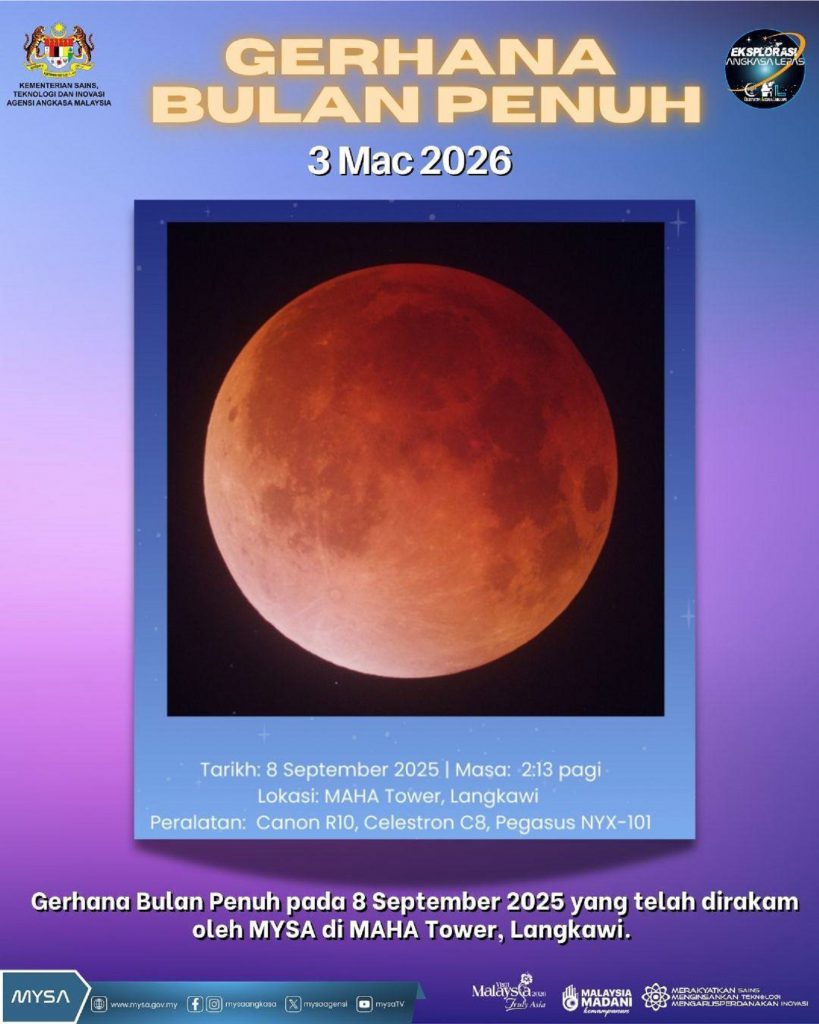 TM C FENOMENA GERHANA BULAN PENUH PADA 3 MAC 2026