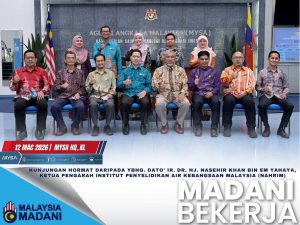 KUNJUNGAN HORMAT KETUA PENGARAH NAHRIM DAN DELEGASI PADA 12 MAC 2026