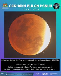 TM IMEJ GERHANA BULAN PENUH PADA 3 MAC 2026