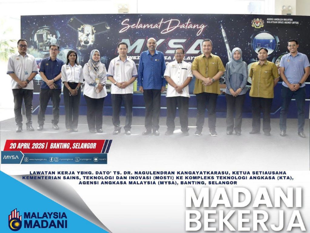 LAWATAN KERJA YBHG. DATO' TS. DR. NAGULENDRAN KANGAYATKARASU, KSU MOSTI KE KTA PADA 20 APRIL 2026