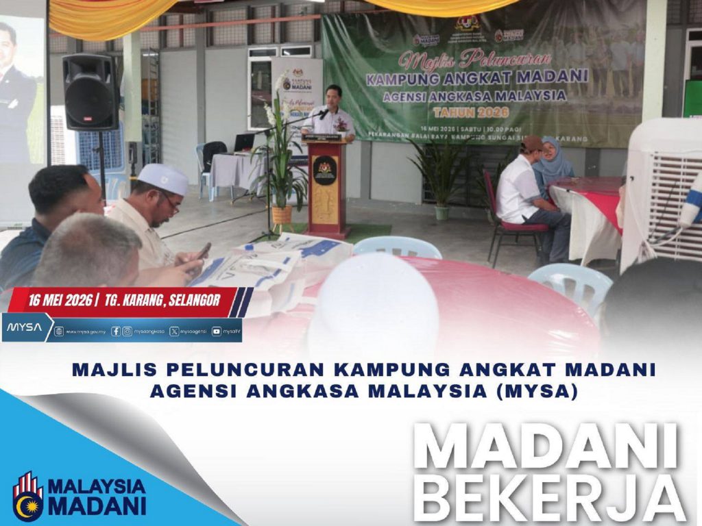 MAJLIS PELUNCURAN KAMPUNG ANGKAT MADANI MYSA PADA 16 MEI 2026