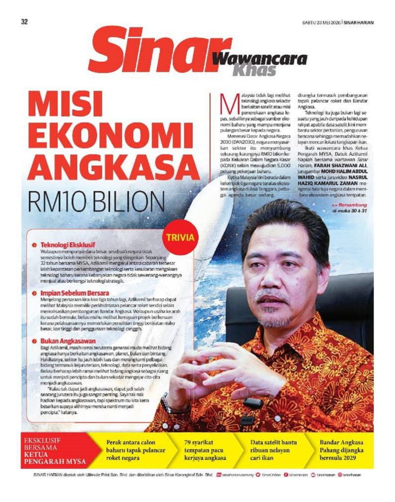SINAR WAWANCARA KHAS 23 MEI 2026