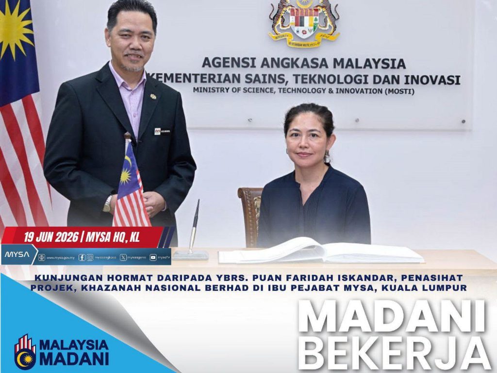 KUNJUNGAN HORMAT DARIPADA YBRS. PUAN FARIDAH ISKANDAR, PENASIHAT PROJEK, KHAZANAH NASIONAL BERHAD PADA 19 JUN 2026