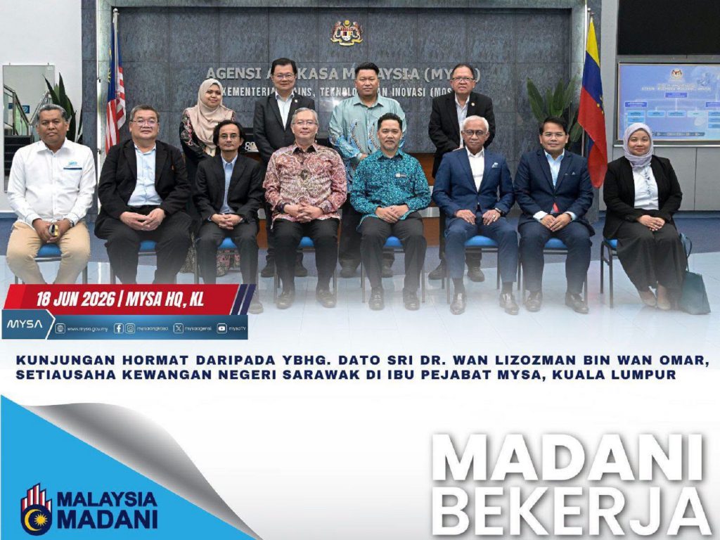 KUNJUNGAN HORMAT DARIPADA YBHG. DATO SRI DR. WAN LIZOZMAN BIN WAN OMAR, SETIAUSAHA KEWANGAN NEGERI SARAWAK PADA 18 JUN 2026
