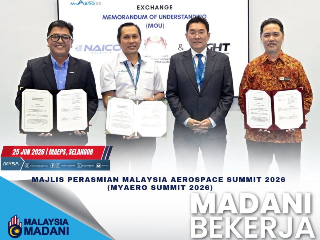 MAJLIS PERASMIAN MALAYSIA AEROSPACE SUMMIT 2026 (MYAERO SUMMIT 2026) PADA 25 JUN 2026