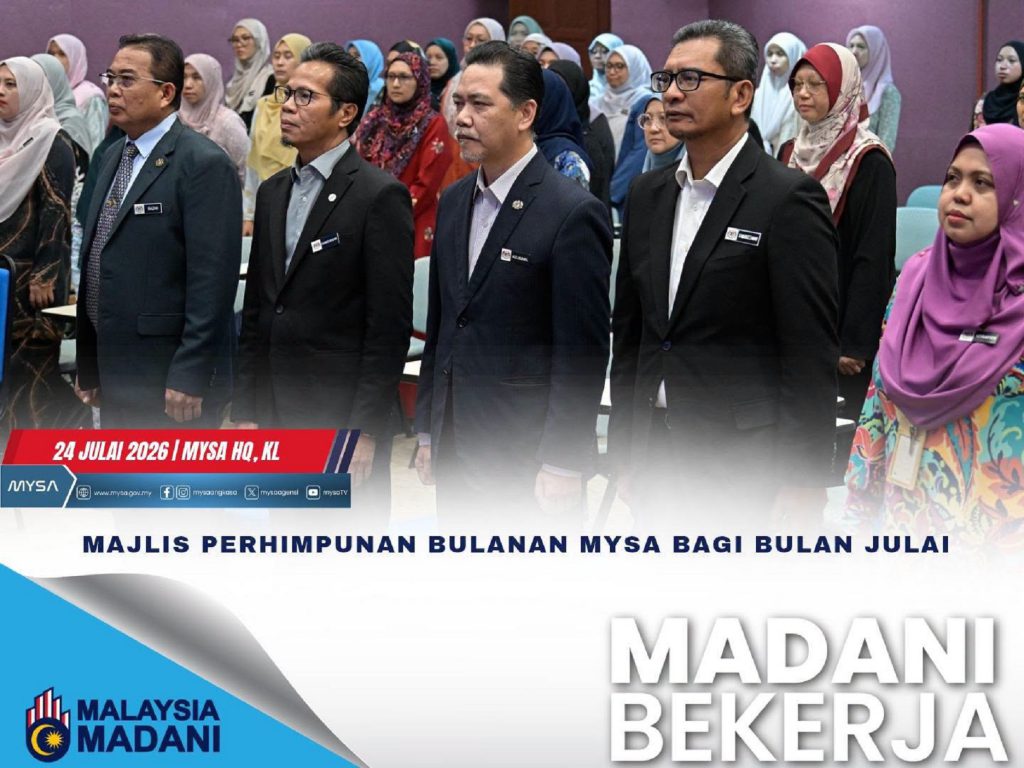 MAJLIS PERHIMPUNAN BULANAN MYSA BAGI BULAN JULAI PADA 24 JULAI 2026