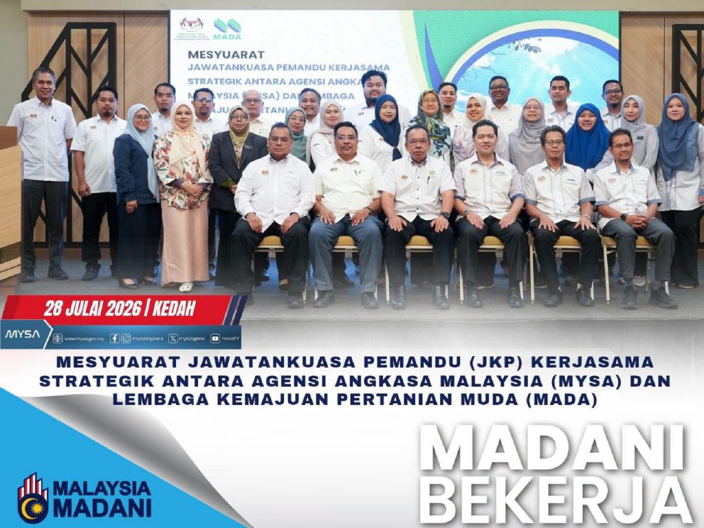 MESYUARAT JAWATANKUASA PEMANDU (JKP) KERJASAMA STRATEGIK ANTARA MYSA DAN LEMBAGA KEMAJUAN PERTANIAN MUDA (MADA) PADA 28 JULAI 2026