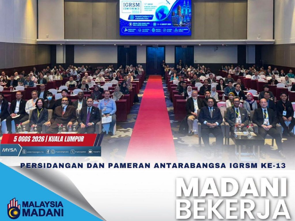 PERSIDANGAN DAN PAMERAN ANTARABANGSA IGRSM KE-13 PADA 5 OGOS 2026