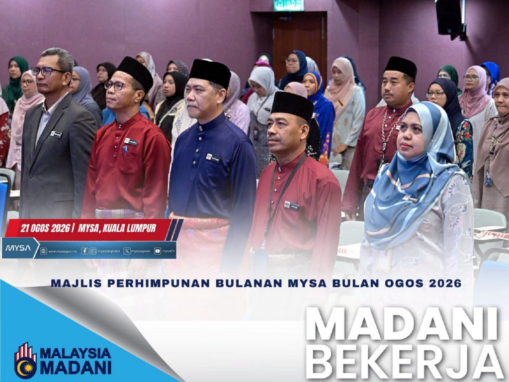MAJLIS PERHIMPUNAN BULANAN MYSA BULAN OGOS PADA 21 OGOS 2026