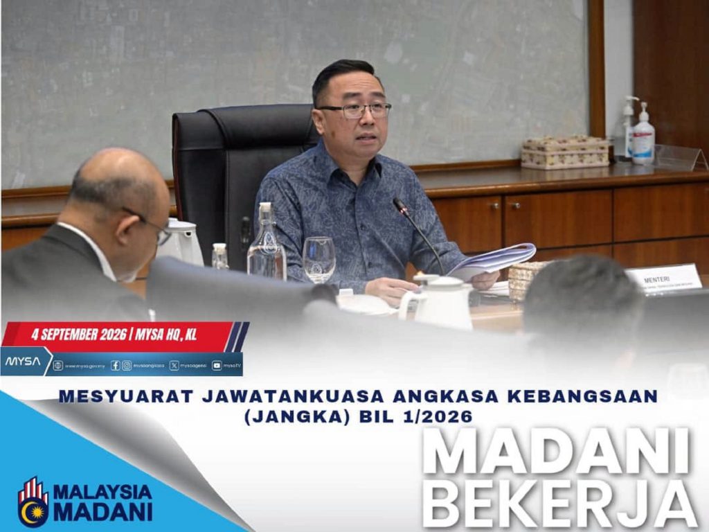 MESYUARAT JAWATANKUASA ANGKASA KEBANGSAAN (JANGKA) BIL 1/2026 PADA 4 SEPTEMBER 2026