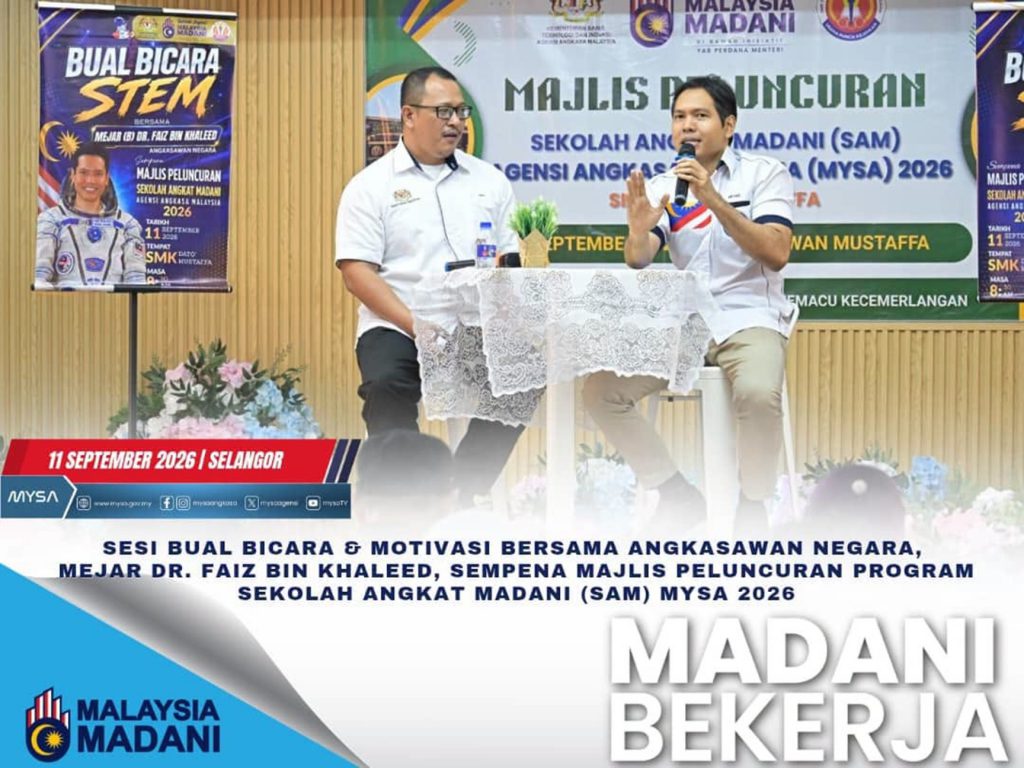 SESI BUAL BICARA & MOTIVASI BERSAMA ANGKASAWAN NEGARA, MEJAR DR. FAIZ BIN KHALEED PADA 11 SEPTEMBER 2026