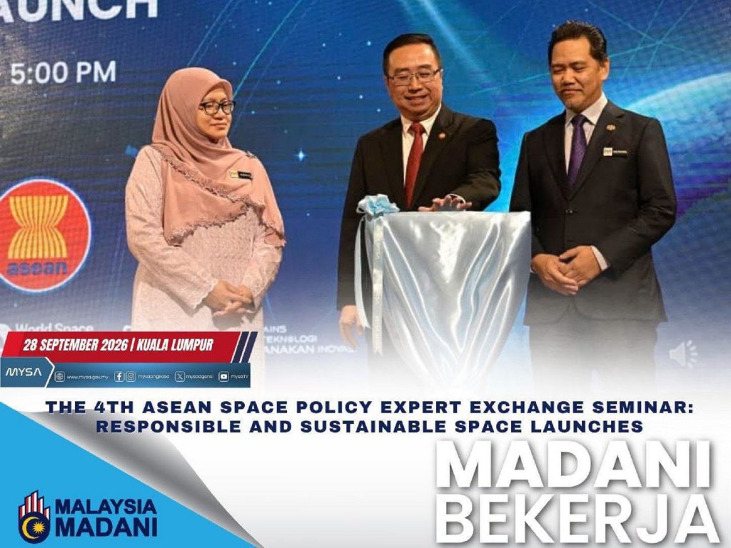 THE 4TH ASEAN SPACE POLICY EXPERT EXCHANGE SEMINAR: RESPONSIBLE AND SUSTAINABLE SPACE LAUNCHES PADA 28 SEPTEMBER 2026