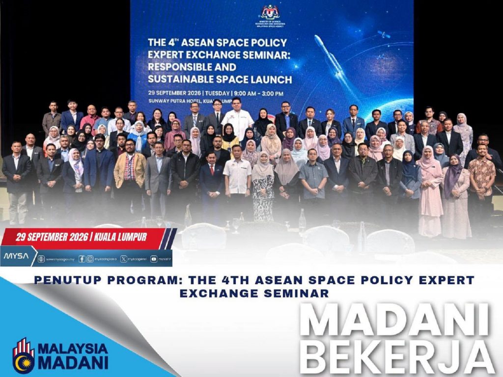 PENUTUP PROGRAM: THE 4TH ASEAN SPACE POLICY EXPERT EXCHANGE SEMINAR PADA 29 SEPTEMBER 2026