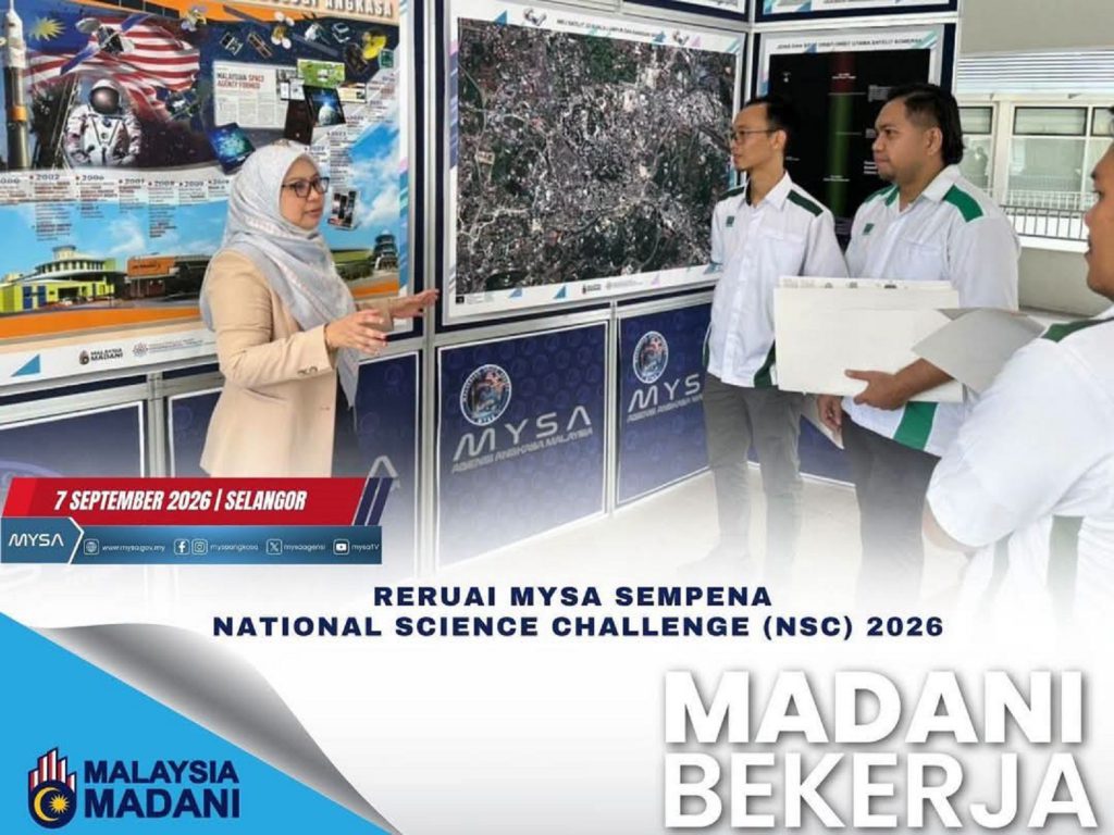 RERUAI MYSA SEMPENA NATIONAL SCIENCE CHALLENGE (NSC) 2026 PADA 7 SEPTEMBER 2026