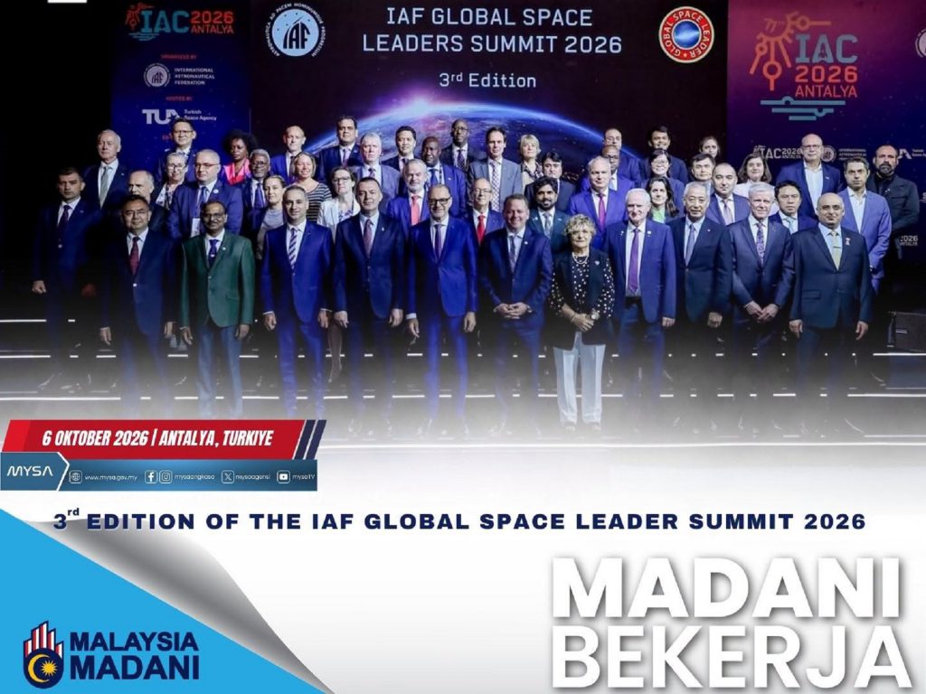 3RD EDITION OF THE IAF GLOBAL SPACE LEADER SUMMIT 2026 PADA 6 OKTOBER 2026