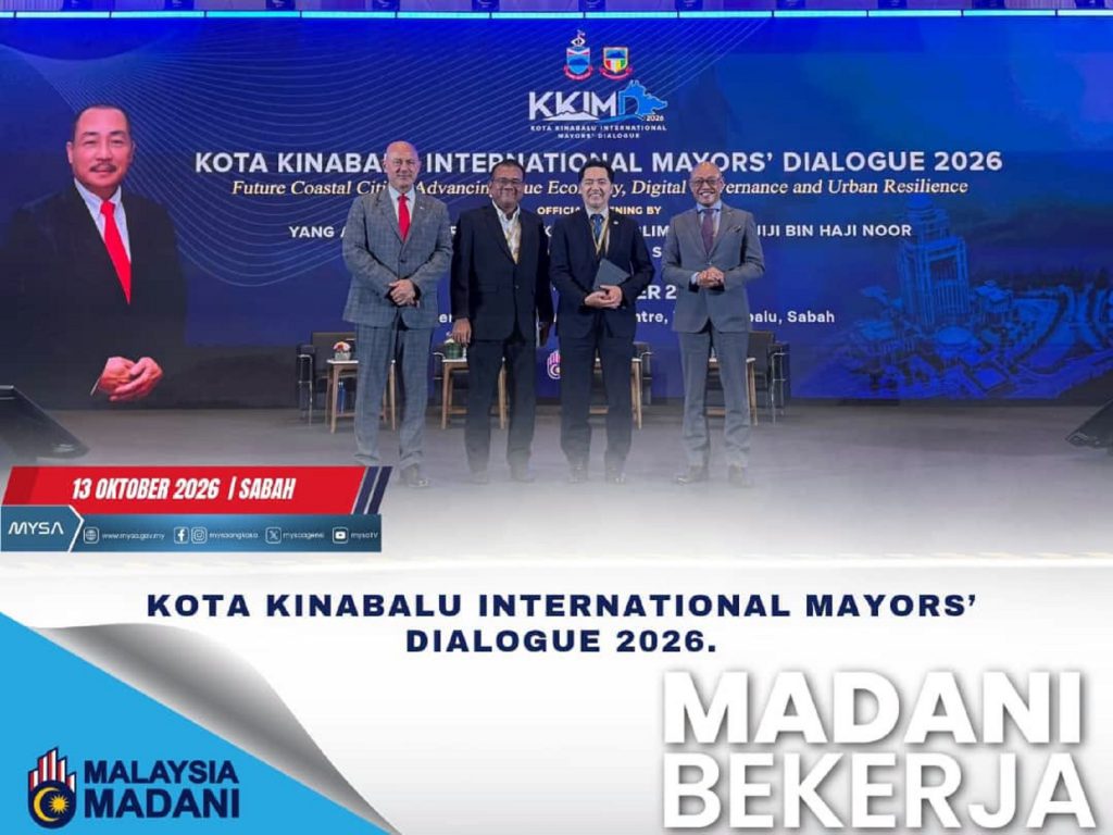 KOTA KINABALU INTERNATIONAL MAYORS’ DIALOGUE 2026 PADA 13 OKTOBER 2026