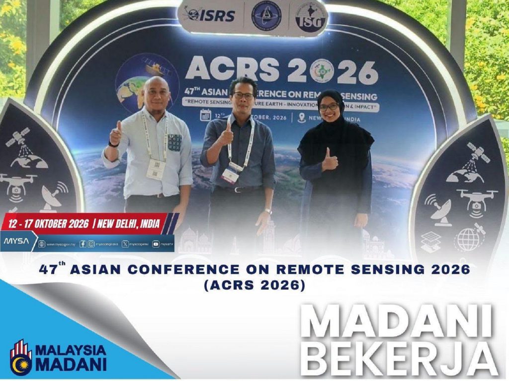 47TH ASIAN CONFERENCE ON REMOTE SENSING 2026 (ACRS 2026) PADA 12-17 OKTOBER 2026 DI NEW DELHI, INDIA