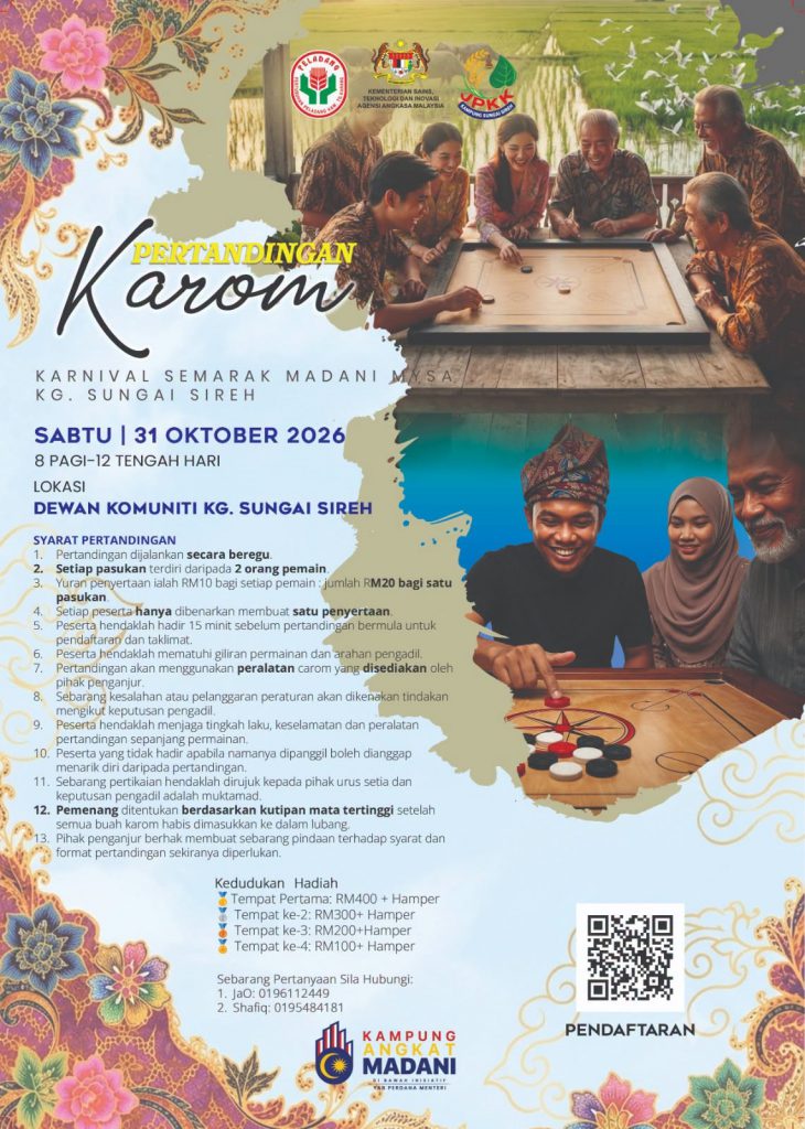 KARNIVAL SEMARAK MADANI MYSA KAMPUNG SUNGAI SIREH